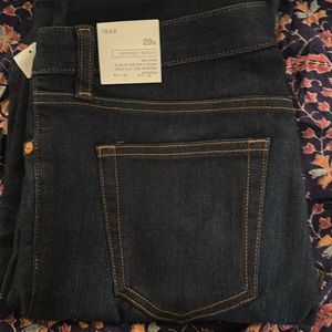 NEW GAP Perfect Boot Jeans sz 29s